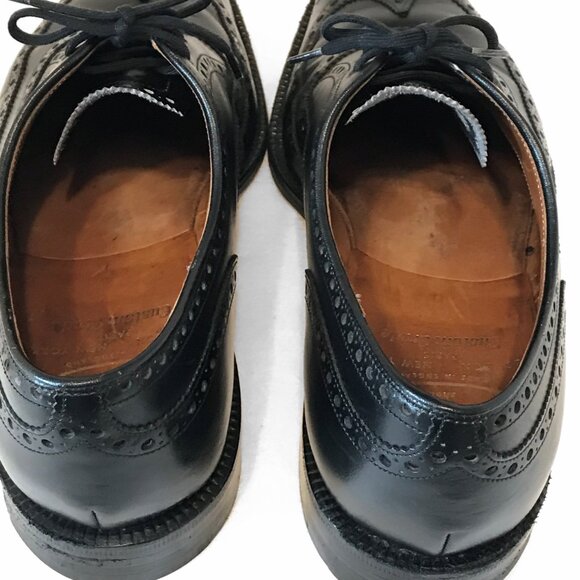 Church's Men's Henley Oxford Brogues Black Leather Lace Up Custom Grade Shoes - Picture 8 of 16
